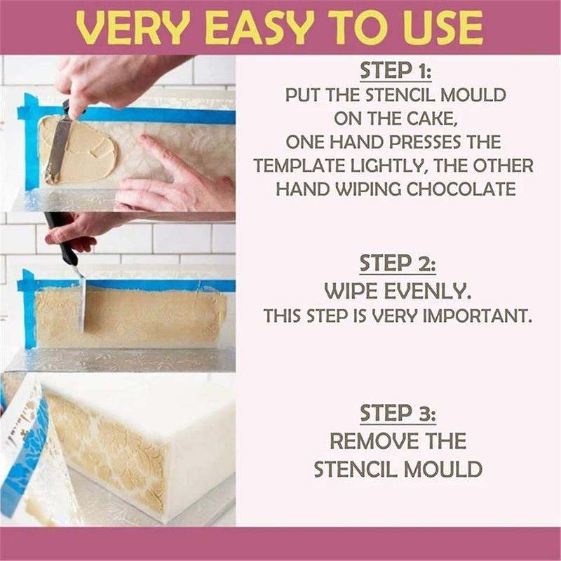 (Pre-Sale) DIY Cake Lace Decoration Mould