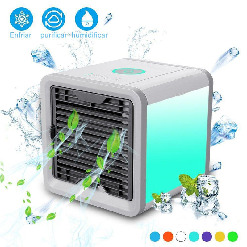 3-en-1 Mini Refrigerador de Aire