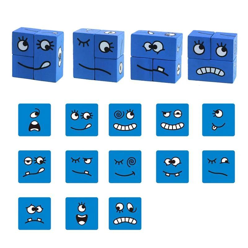 Cubes de Construction à Emoji