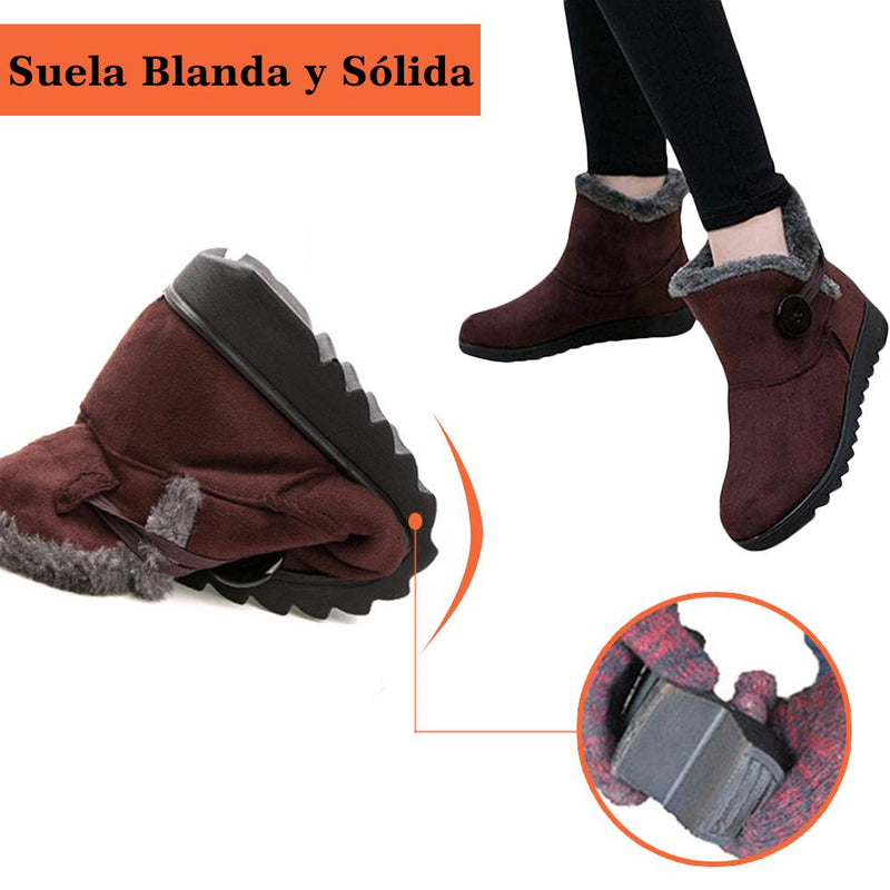 Hirundo Botas de Nieve para Mujer, 1 Par