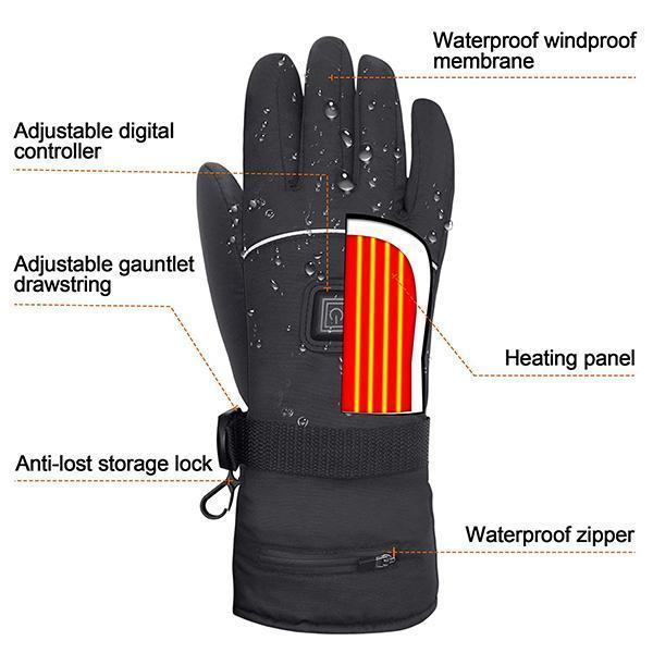 New upgrade Electric Heated Gloves (Best Gift This Winter)