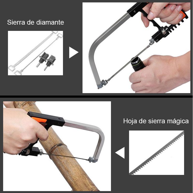 Domom® Sierra Mágica Multifuncional 12-in-1 Set