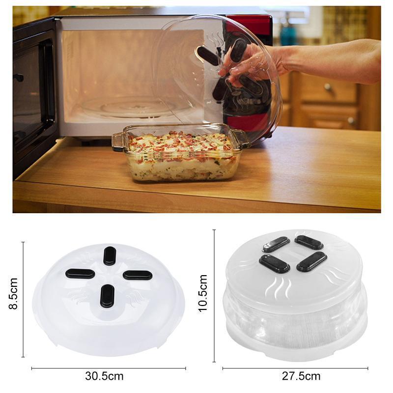 Magnetic Microwave Anti-splatter Cover