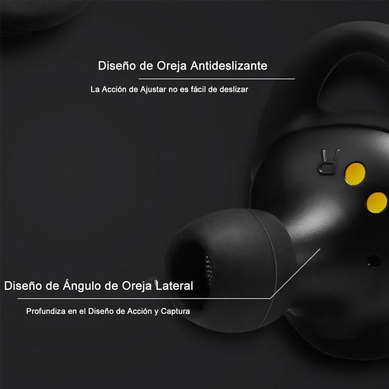 Hirundo Auriculares Inalámbricos Bluetooth para Gimnasio