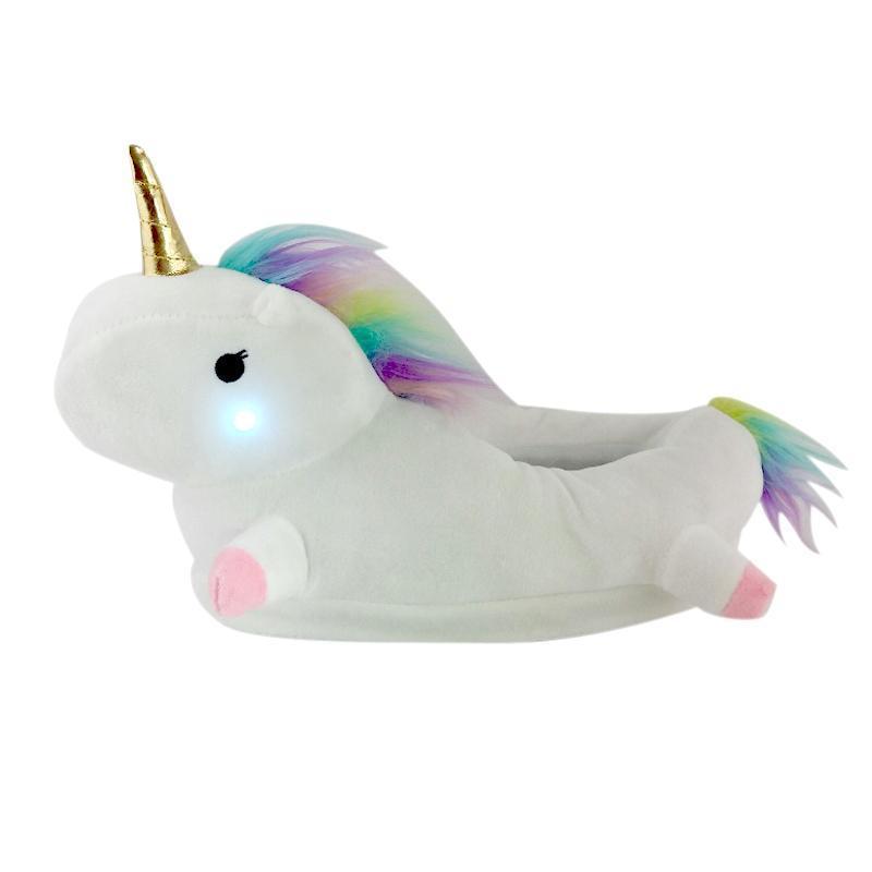 Luminous Unicorn Plush Slipper