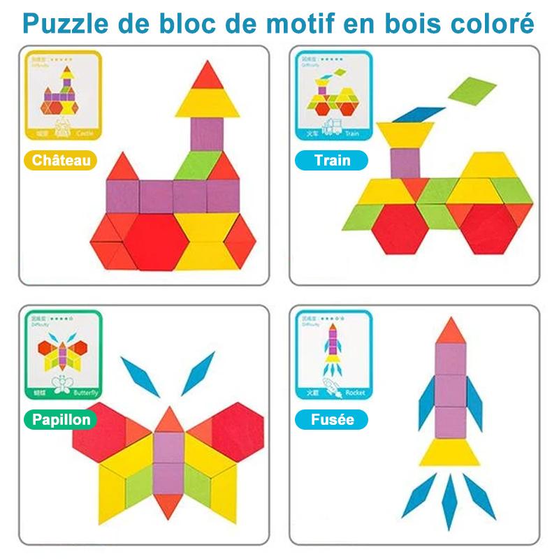 Kit de Puzzle en Bois (155 pièces)