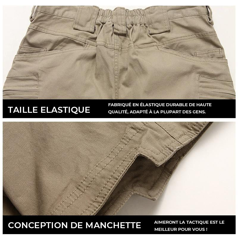 Short tactique imperméable pour homme