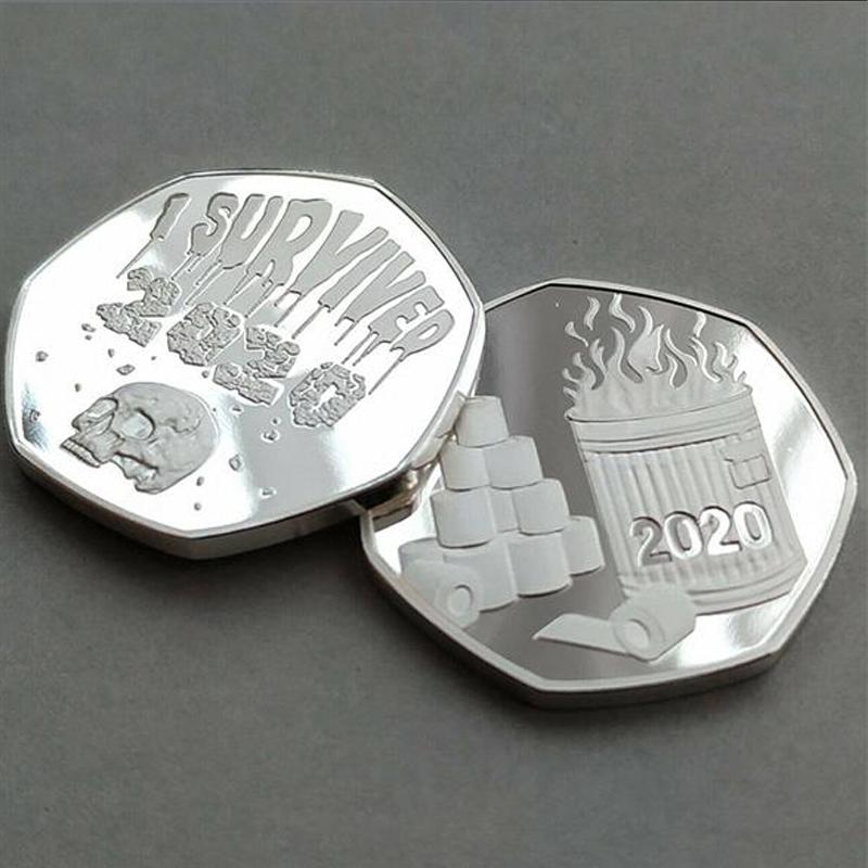 'I SURVIVED 2020'  commemorative coin