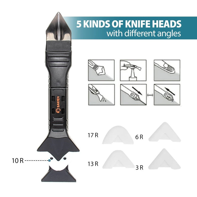 Saker® Silicone Caulking Tools