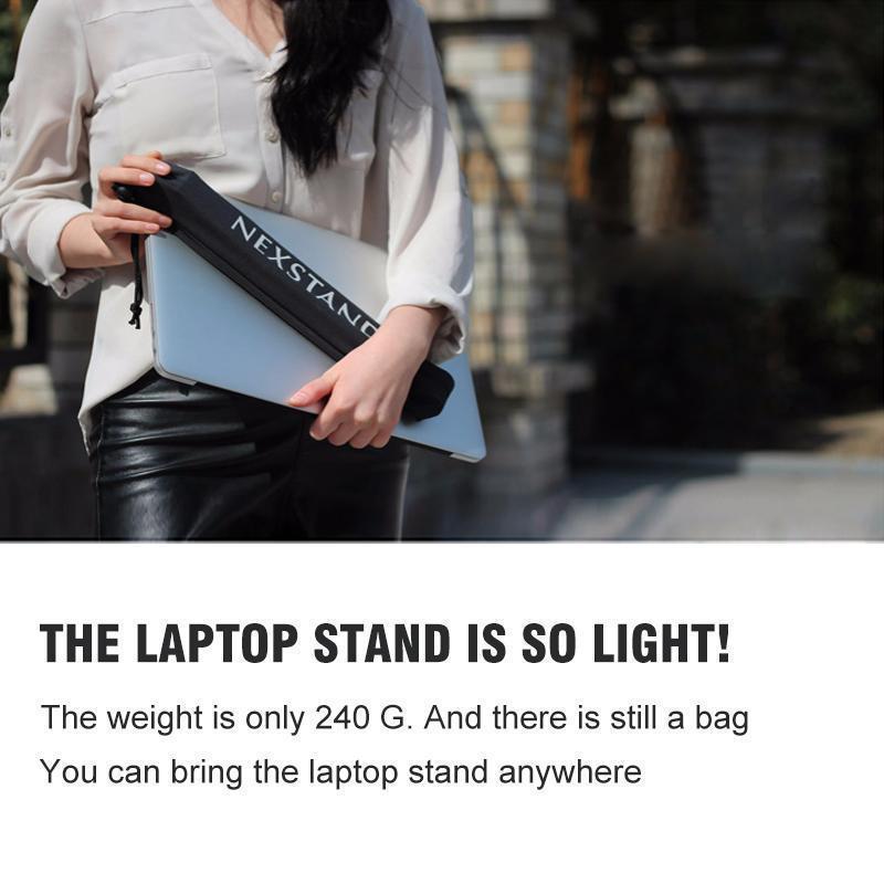 Adjustable and Portable Laptop Stand