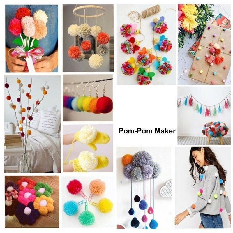 Bunnyear™ Multipurpose Pom-Pom Maker (1 Set)