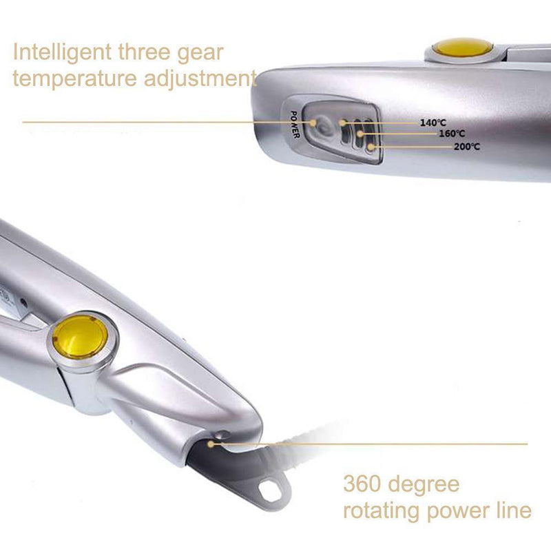 Professional 2-Way Rotating Straight Hair Curler