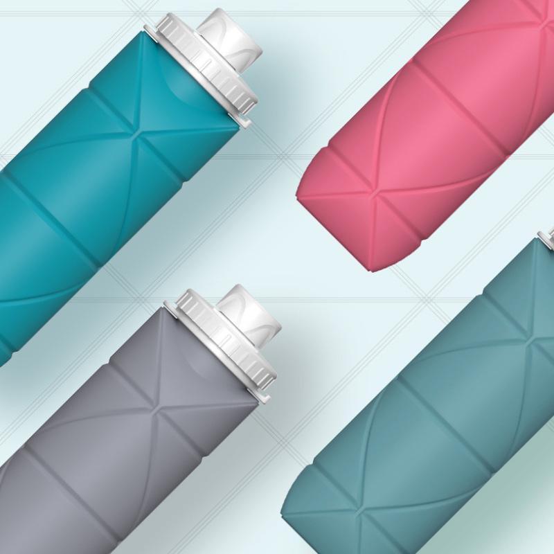 Collapsible Silicone Water Bottle