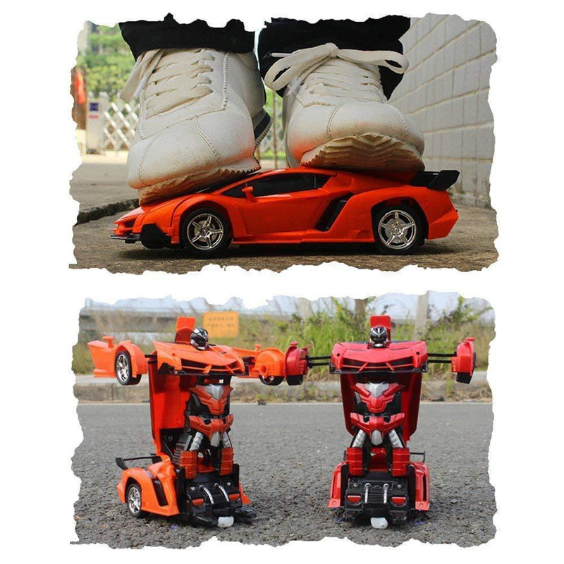 Remote Control Transforming Robot Car