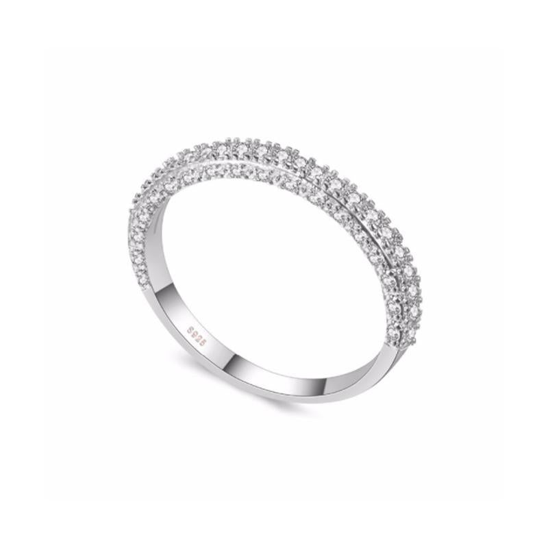 Runder Prinzessin Diamantring