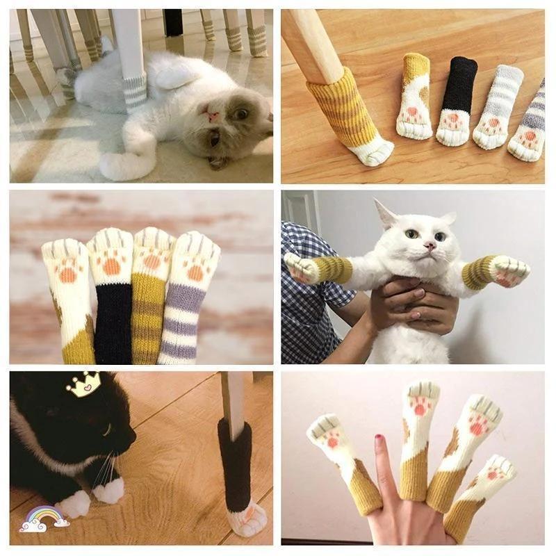 Cat Paw Chair Socks