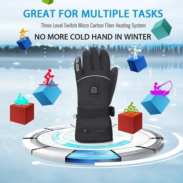 New upgrade Electric Heated Gloves (Best Gift This Winter)