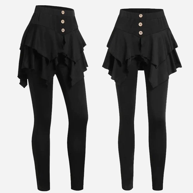 (Pre-sale) Tiered Ruffle Skirted Legging