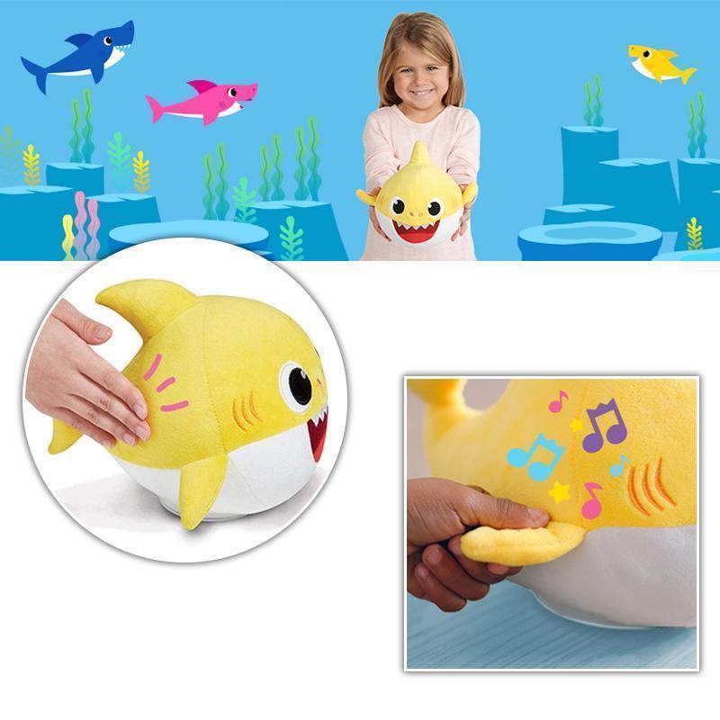 Baby Shark Singing Dancing Doll Stuffed Plush Toy - Perfect Gift for Kids