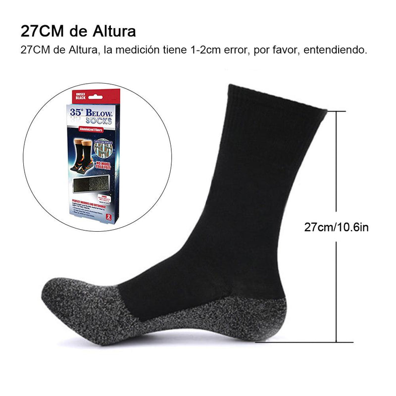 35 Grados Calcetines de Abrigo Últimos Cómodos, 3 Pares