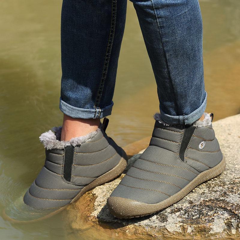 Botas Moderno de Abrigo Antideslizantes de Nieve (Caña Alta)