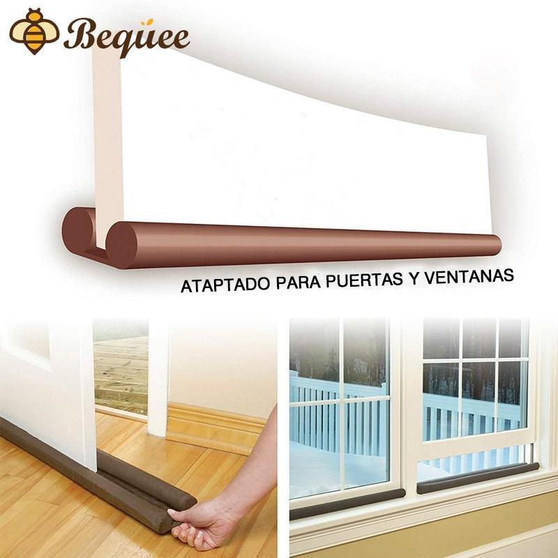 Aislamiento Burlete Puertas Ventanas Autoadhesivas, 3 Packs