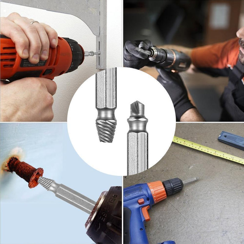 Bunnyear™ Damaged Screw Extractor (Set of 4)