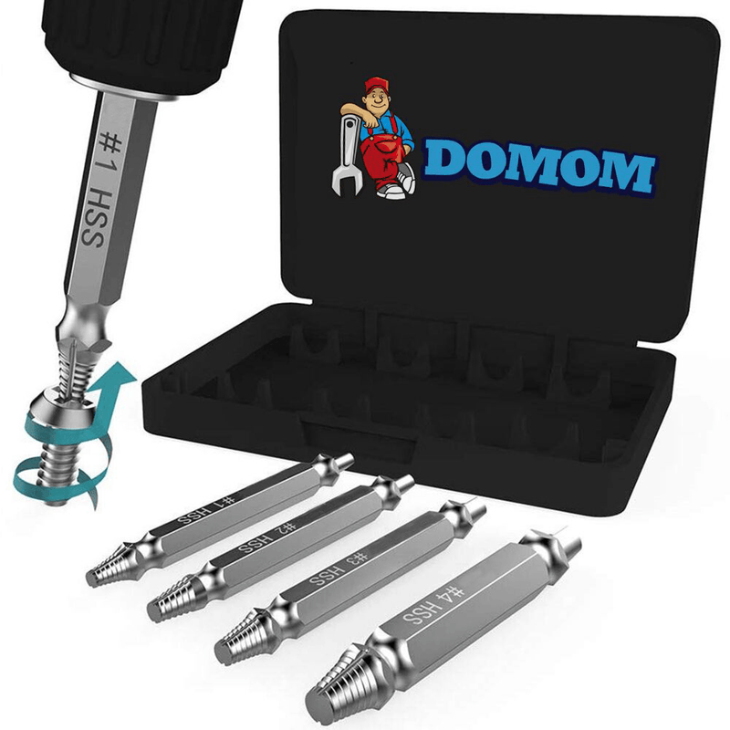 Bunnyear™ Damaged Screw Extractor (Set of 4)