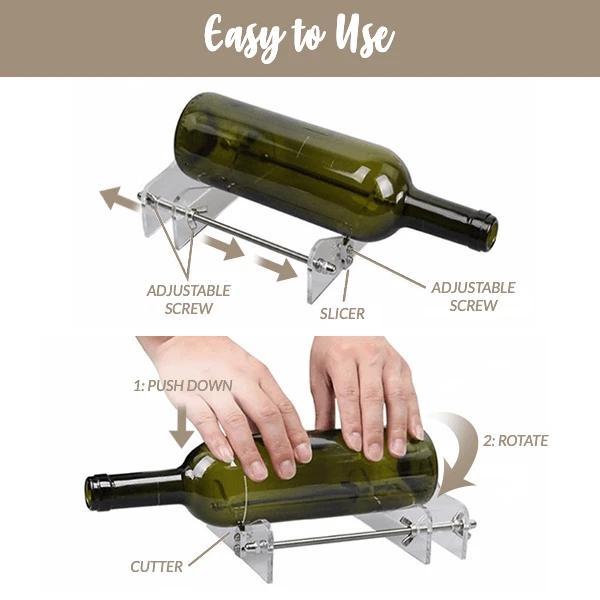 Bunnyear™ Glass Bottle Cutter DIY Tool